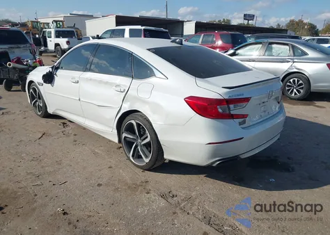 2021 Honda Accord Sport Special Edition из США, поврежденный, VIN 1HGCV1F4XMA108240